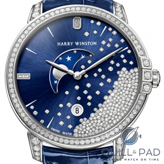 Midnight Diamond Drops 39 mm by Harry Winston