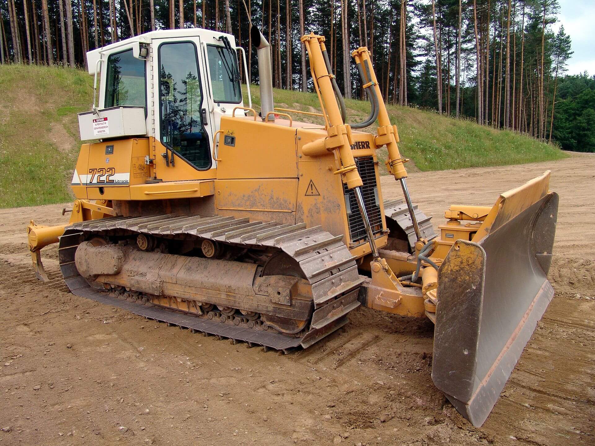 Liebherr bulldozer