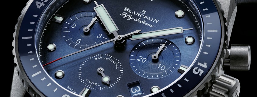 Blancpain Fifty Fathoms Ocean Commitment chronograph