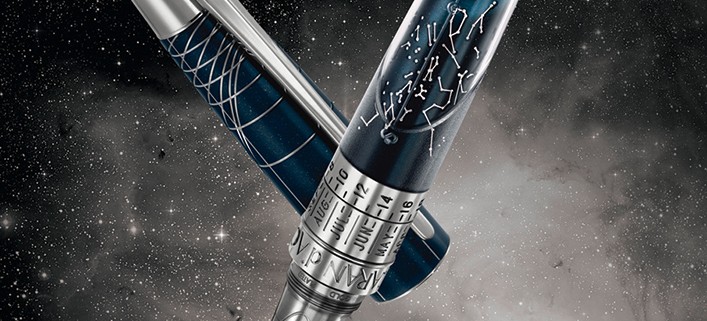 The Caran d'Ache Caelograph which can indicate the positions of the stars and constellations