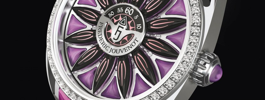 Diamond set Frédéric Jouvenot Surya in white gold
