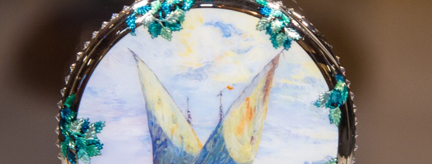 Dawn on the lake by Anita Porchet for Patek Philippe's 175th anniversary