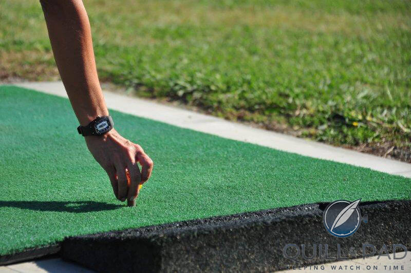 Nothing makes teeing up that little bit more pleasant than having a Richard Mille RM 007 on the wrist
