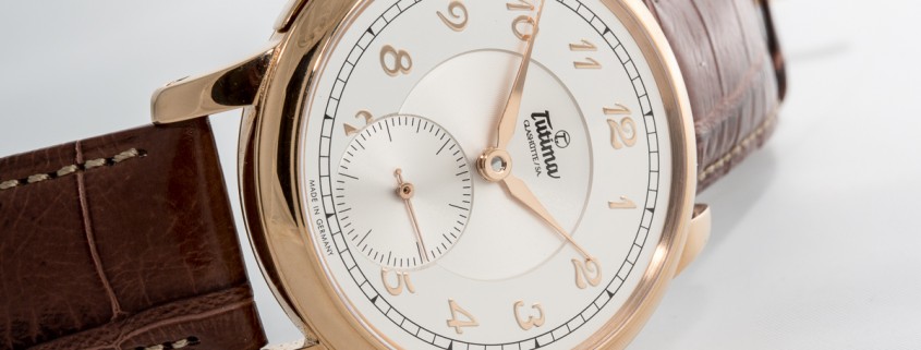 Tutima Hommage Minute Repeater in red gold with classic dial