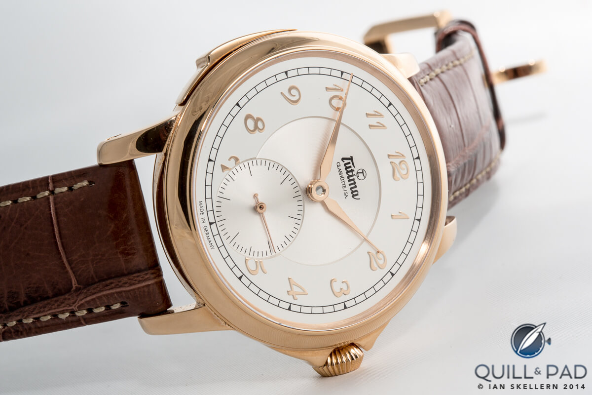 Tutima Hommage Minute Repeater in red gold with classic dial