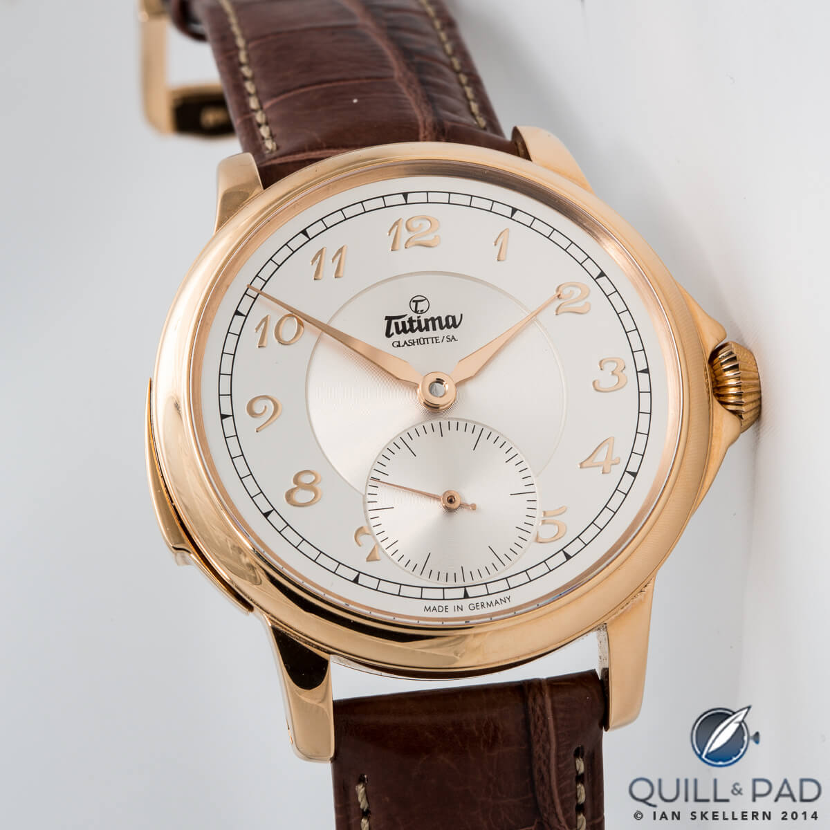 Tutima Hommage Minute Repeater in red gold with classic dial