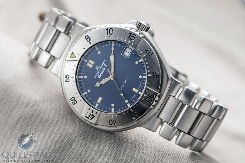 This Baume et Mercier Formula S was Boris Pjanic's first 