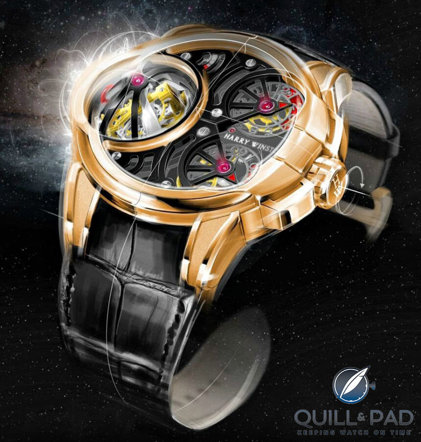 It's electrifying! Histoire de Tourbillon 5 by Harry Winston