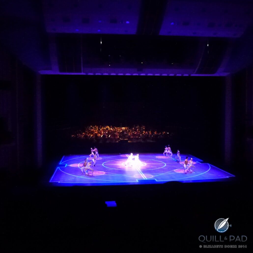 The Béjart Ballet and Tokyo Ballet companies performing Beethoven's 'Ninth Symphony' in Tokyo in celebration of the 50th anniversary of the Tokyo Ballet and the 50th anniversary of Maurice Béjart's choreography to the famous music