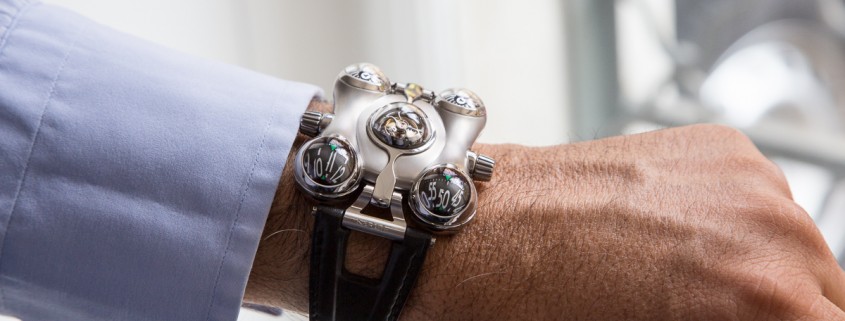 Horological Machine No. 6 on the wrist