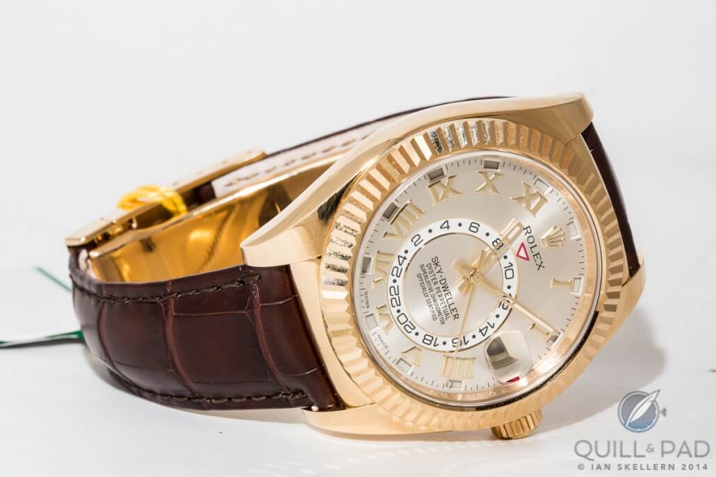 Rolex Sky-Dweller in yellow gold