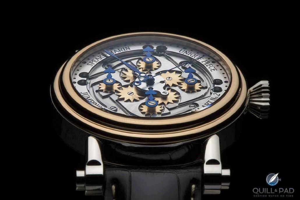 The non-finalized Speake-Marin Jumping Hours