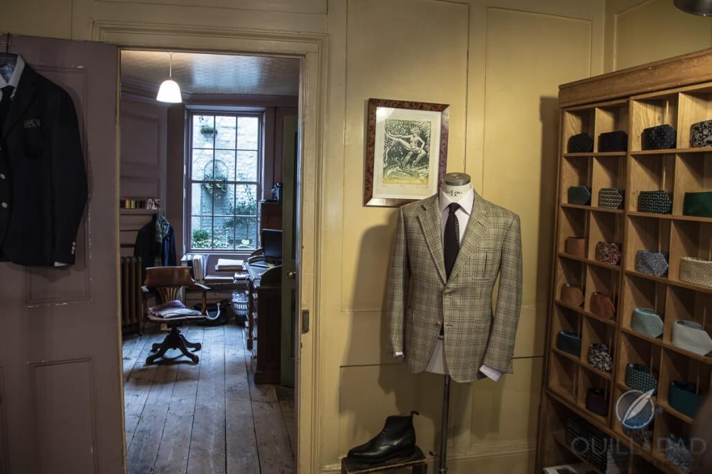 The homey Timothy Everest atelier and showroom in East London