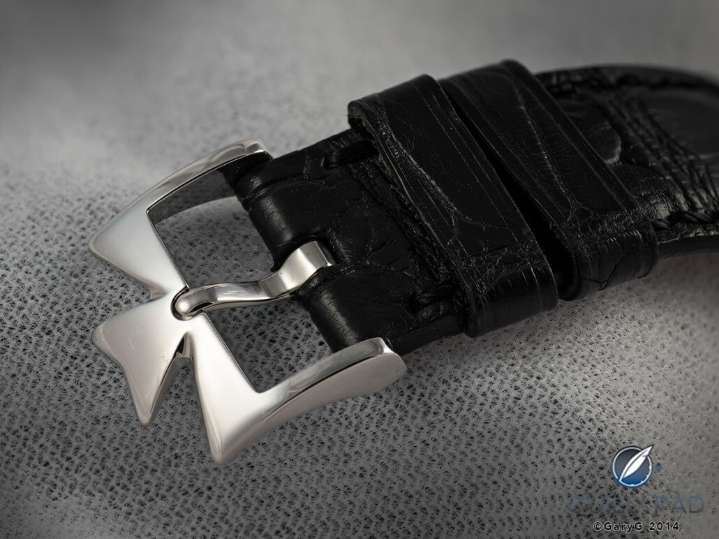 Brand identity: the clasp of the Vacheron Constantin Malte Squelette