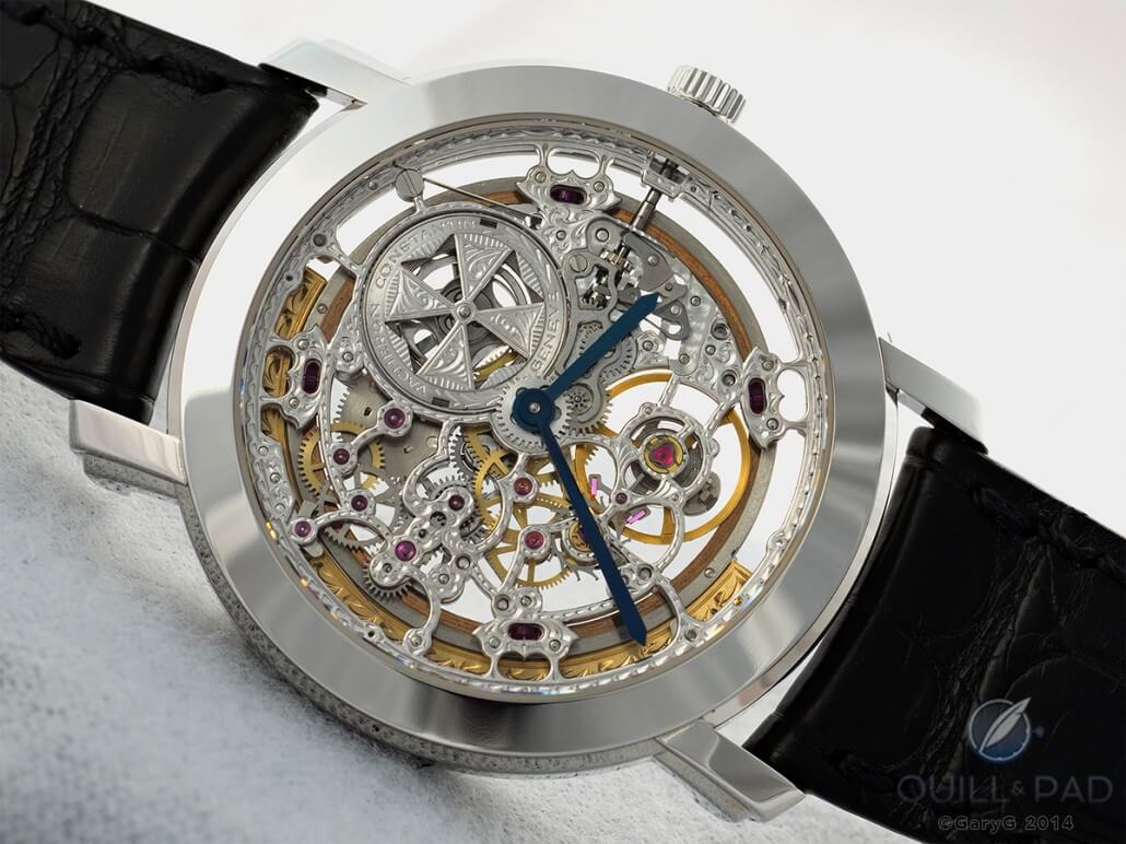 Metal lace: looking through the movement of the Vacheron Constantin Malte Squelette