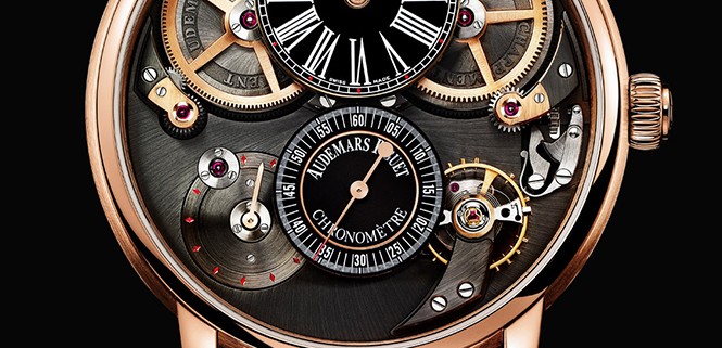 Jules Audemars Chronometer in pink gold