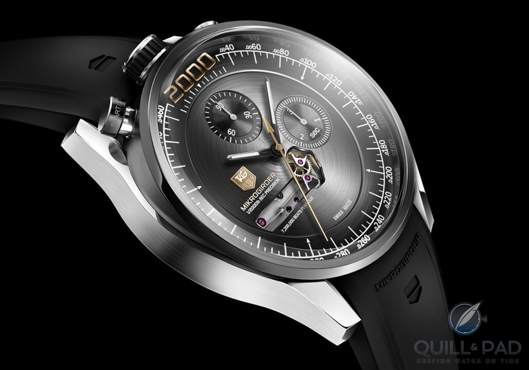 The award-winning TAG Heuer Mikrogrider