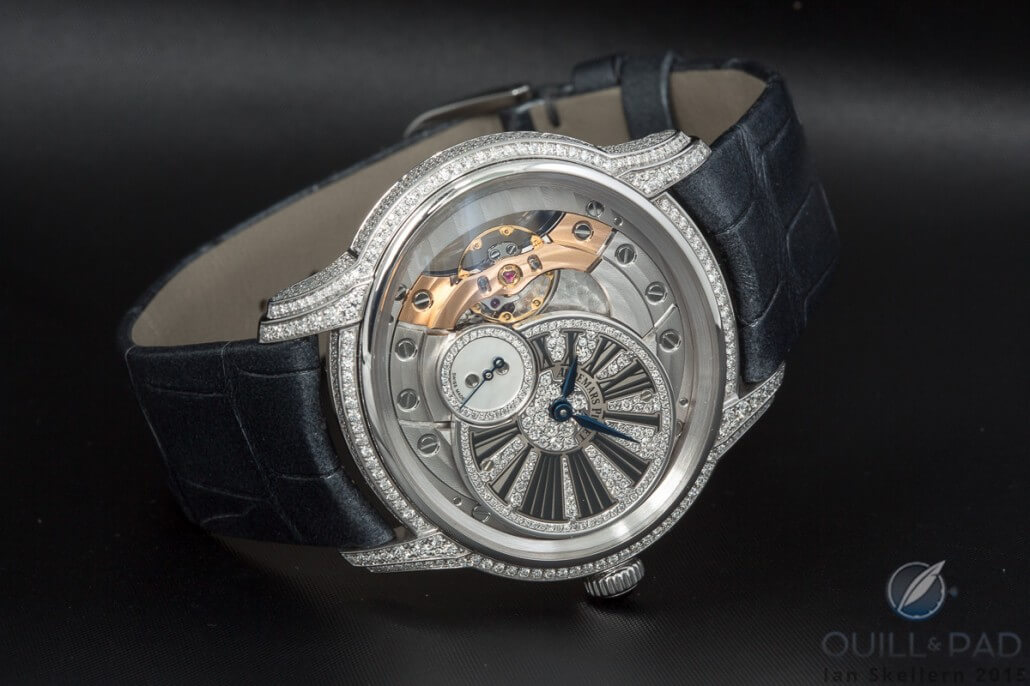 Audemars Piguet Millenary Woman in white gold with diamond-set dials