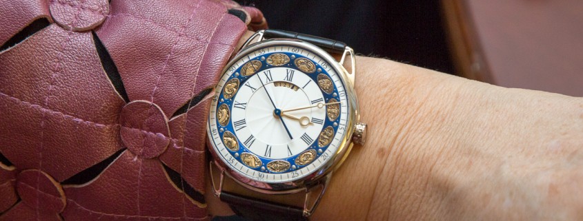 The stunning De Bethune DB25T Zodiac on the wrist