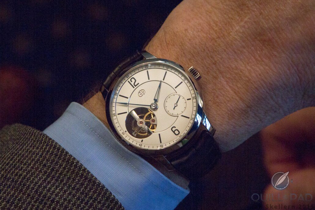 Greubel Forsey Tourbillon 24 Secondes Vision on the wrist