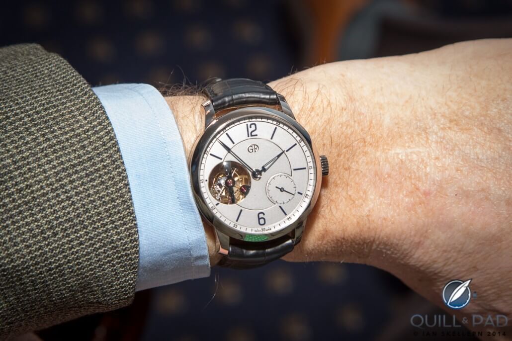 Greubel Forsey Tourbillon 24 Secondes Vision on the wrist