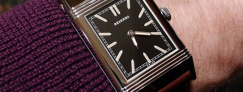 The Jaeger-LeCoultre Tribute to Reverso 1931 on the author’s wrist