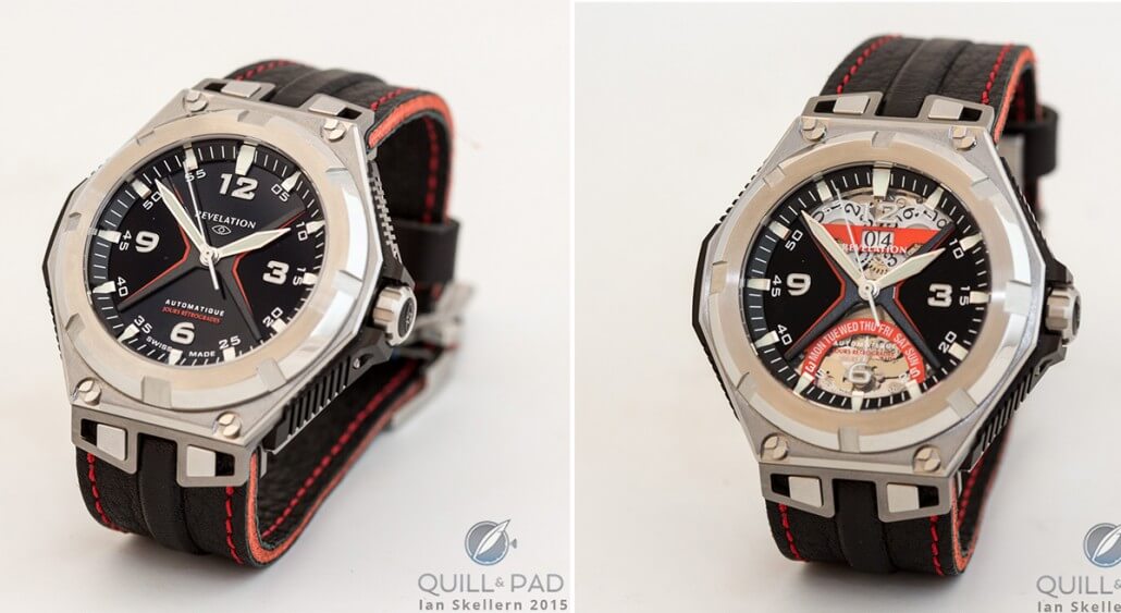 Revelation's dial technology gives you two watches for the price of one: the R07 Legend