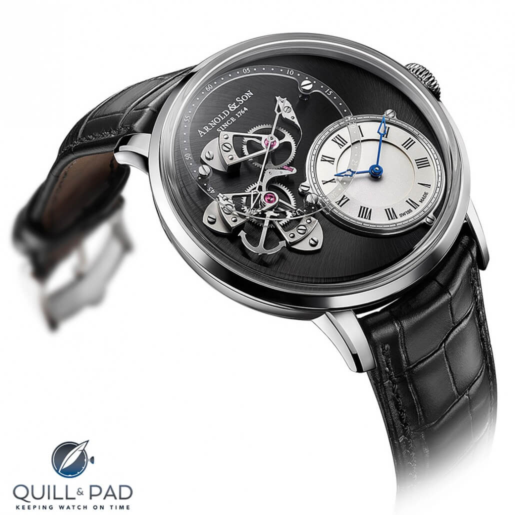 Arnold & Son Dial Side True Beat DSTB Steel