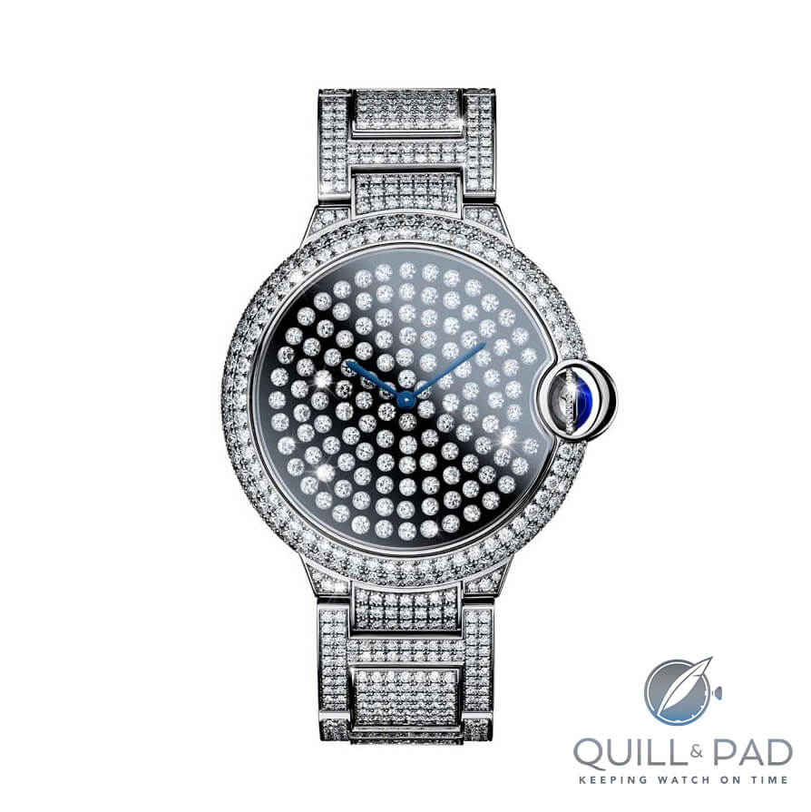 Cartier Ballon Bleu Vibrating Diamond