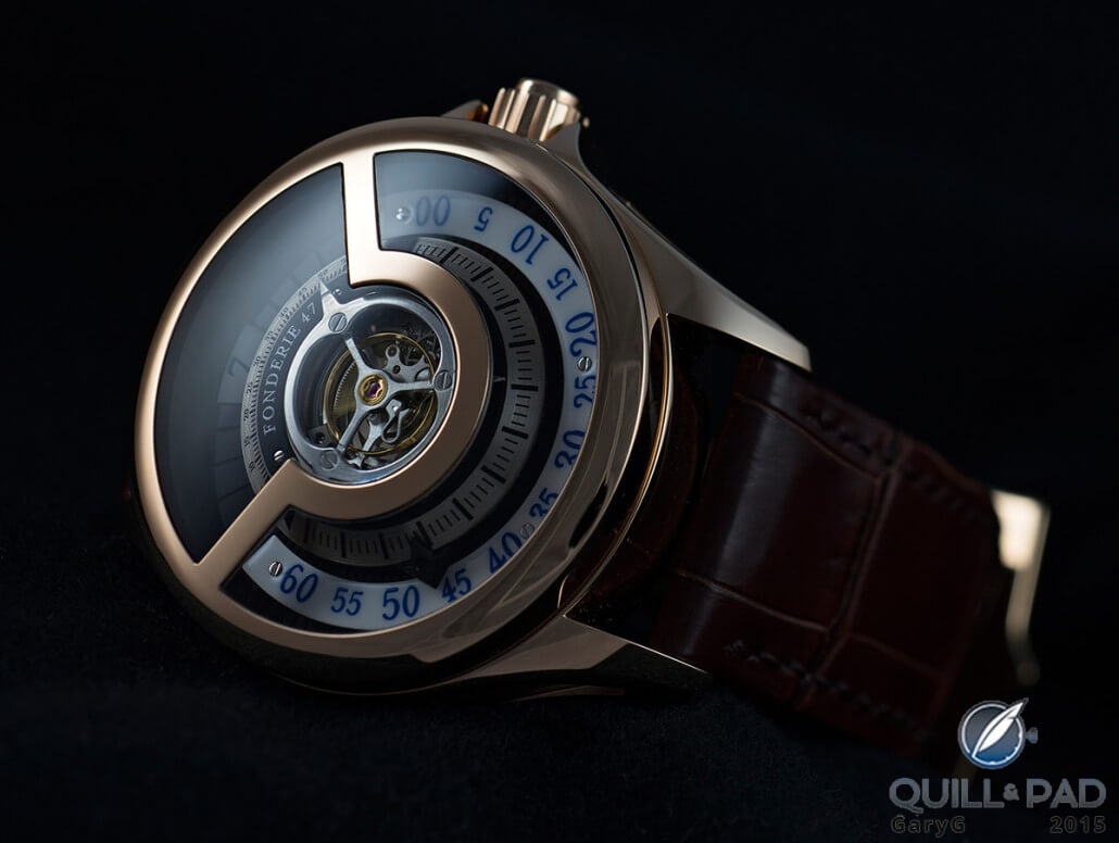 Fonderie 47 Inversion Principle tourbillon in red gold