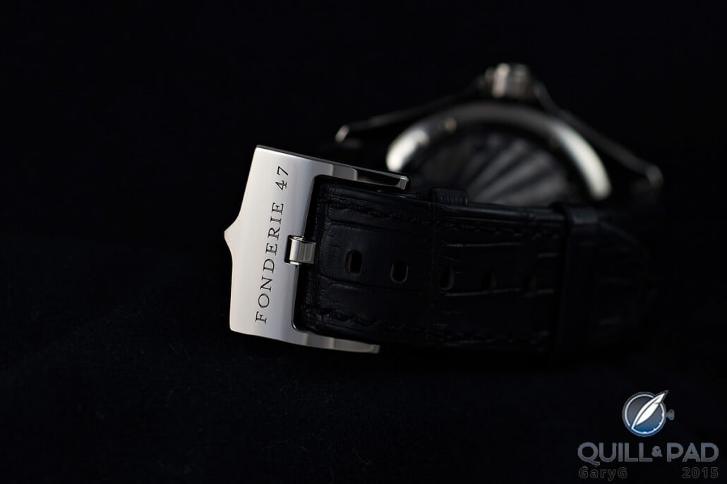 Buckle of the Fonderie 47 Inversion Principle tourbillon