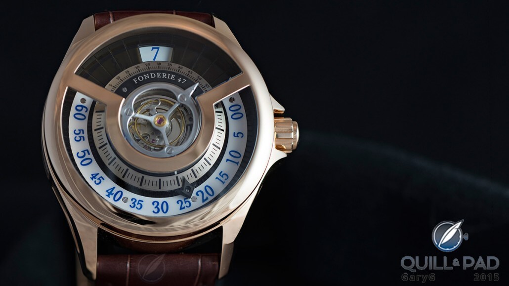 Fonderie 47 Inversion Principle in red gold