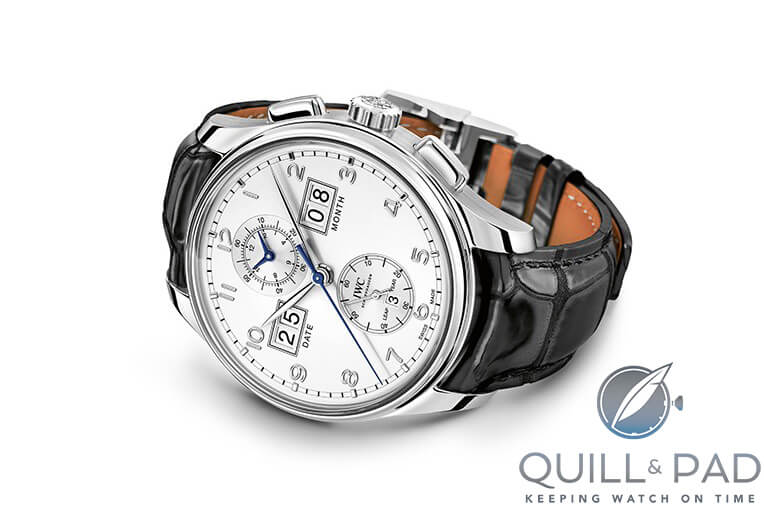 IWC Portugieser Perpetual Calendar Digital Date-Month in platinum