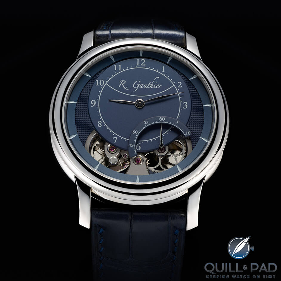 Romain Gauthier HMS Ten in platinum