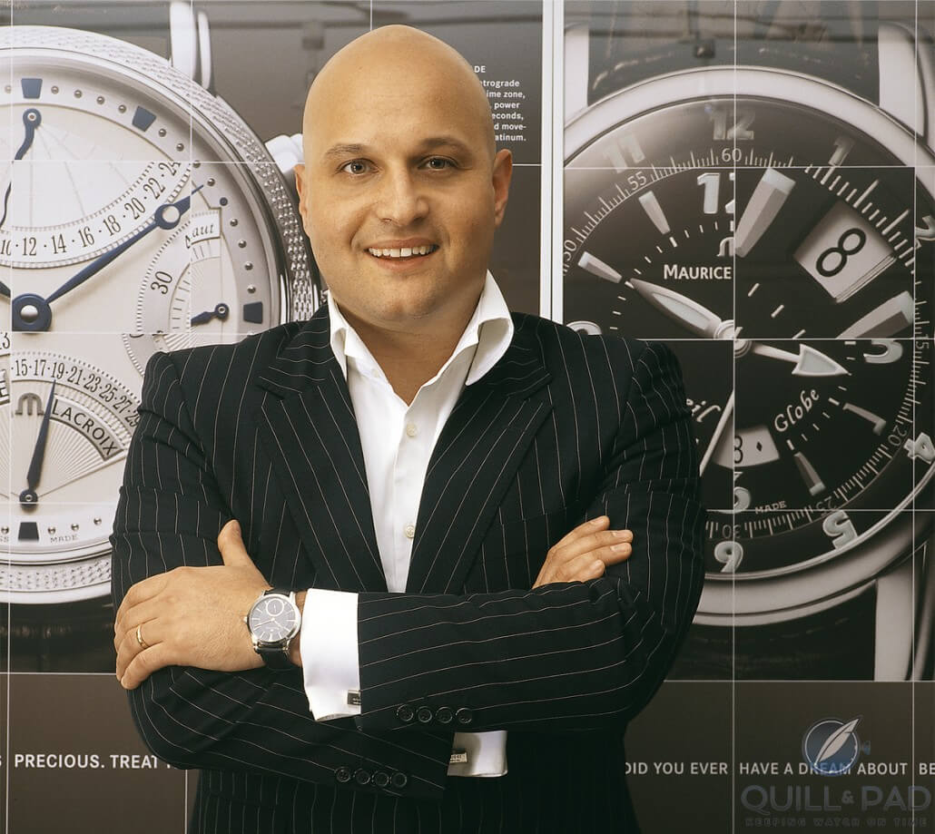 Maurice Lacroix product manager Sandro Reginelli