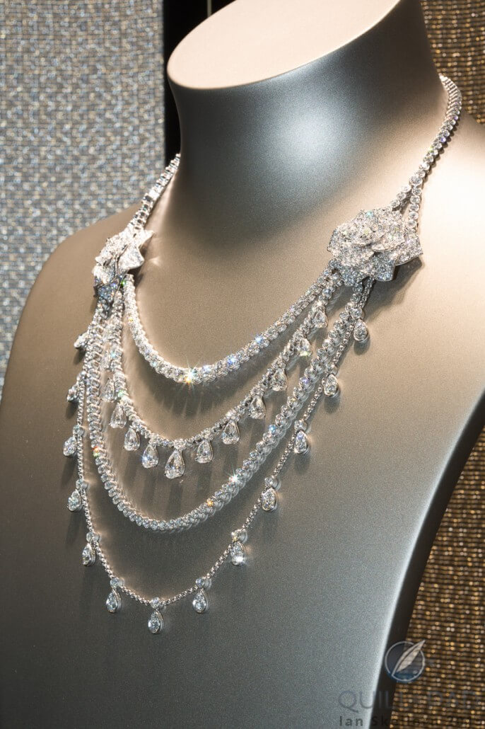 Limelight Garden Party Yves Piaget Roses necklace