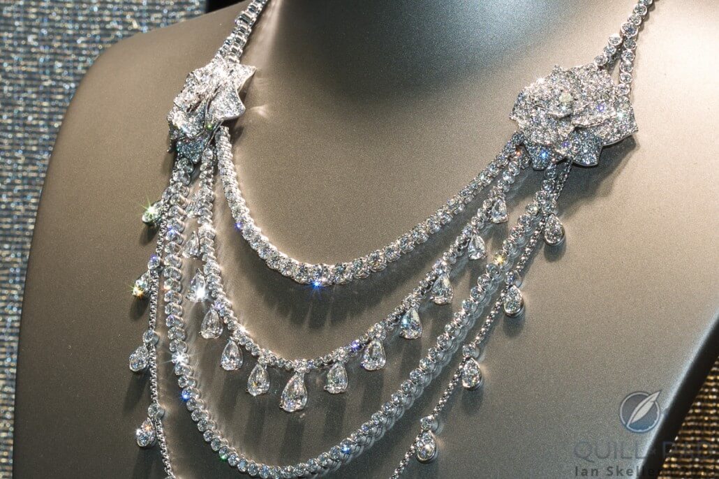 Limelight Garden Party Yves Piaget Roses necklace
