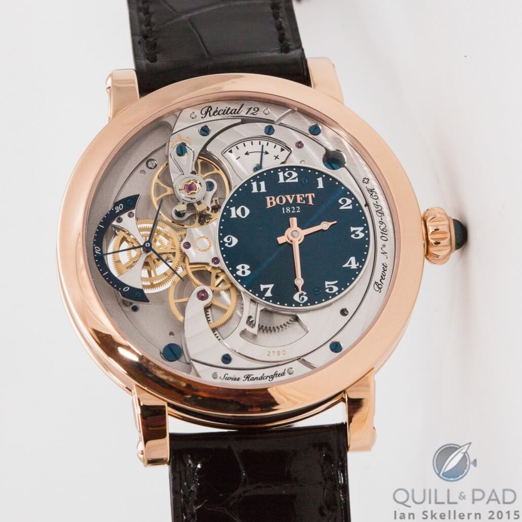 Récital 12 Monsieur Dimier by Bovet