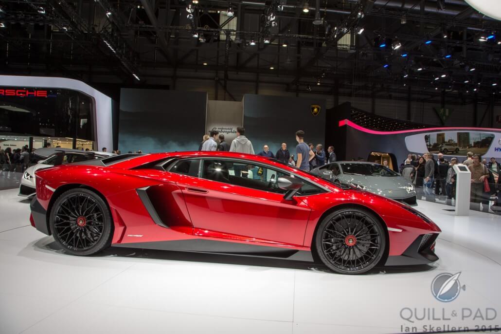 Lamborghini Aventador LP 750-4 Superveloce at the 2015 Geneva International Motor Show