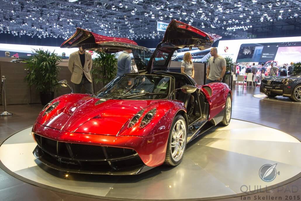 Pagani Huarya at the Geneva International Motor Show