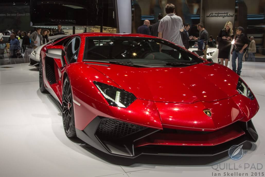 Lamborghini Aventador LP 750-4 Superleggera at the 2015 Geneva Motor Show