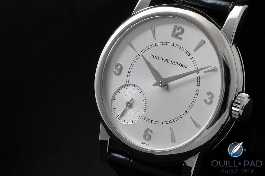 The Philippe Dufour Duality in white gold