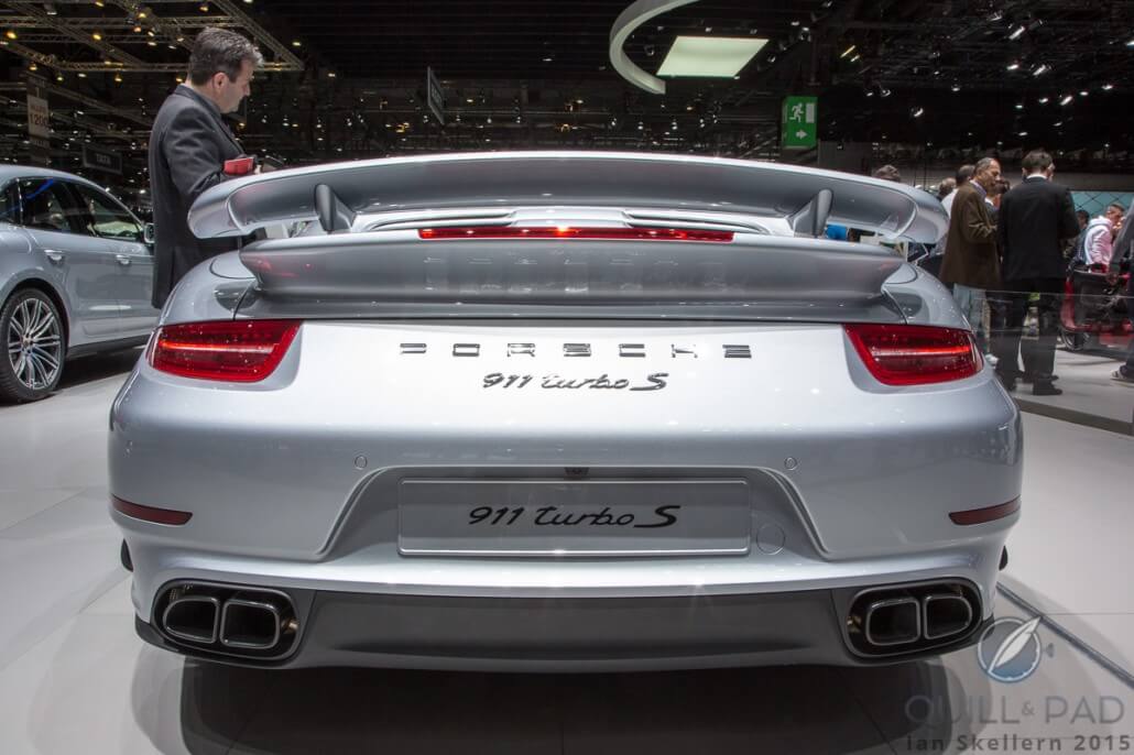 Porsche 911 Turbo S Cabriolet.