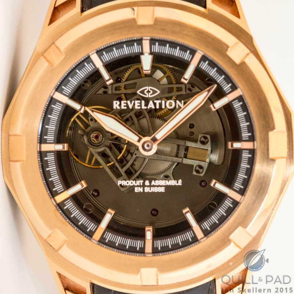 Revelation R01 Double Complication Tourbillon with dial 