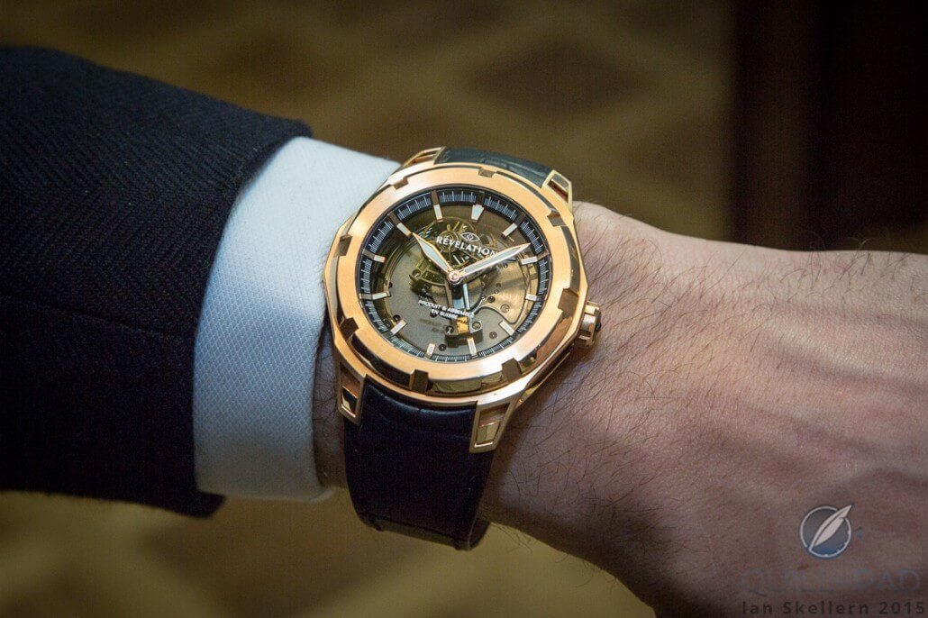 Revelation R01 Double Complication Tourbillon on the wrist