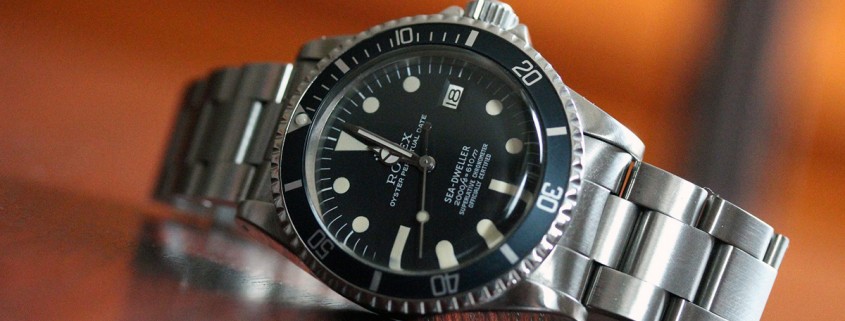 Rolex Sea-Dweller 1665 with "rail" dial