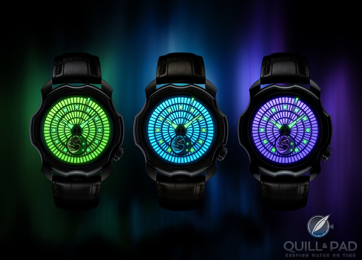 Like their aurora borealis namesake, Sarpaneva's Northern Lights emit a variety of vivid colors