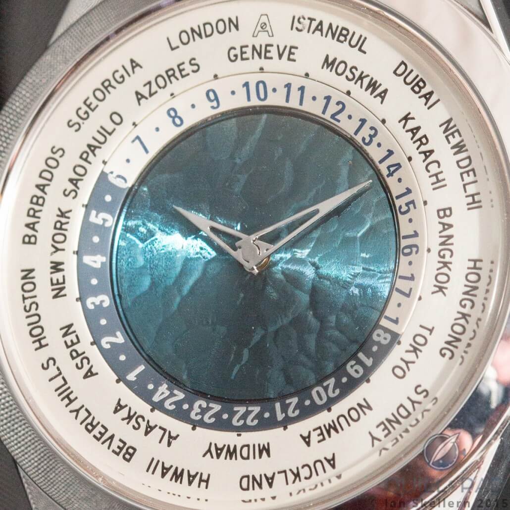 The Svend Andersen Tempus Terrae with blue gold dial