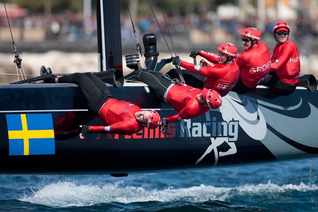 Artemis Racing in action