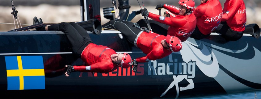 Artemis Racing in action